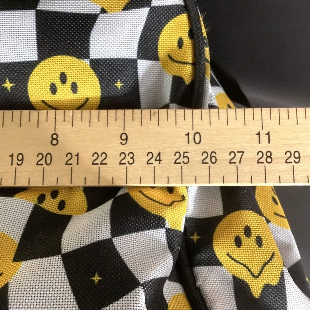 A**holes Live Forever 'Have A Nice Trip' Duffel Bag Smiley Faces All-Over Print